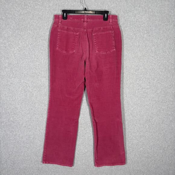 Sonoma Pants Womens 12 Pink Corduroy Academia Twee Soft Girl‎ Book Smart Dusty - Picture 7 of 9